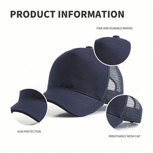 Casquette de baseball de luxe personnalisée avec logo brodé, protection solaire extérieure, vente en gros, promotionnelle pour la saison - Product Image 3