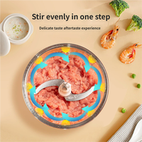 Pembuat Makanan Bayi Steam and Blend dengan Lubang Besar, Mini Food Processor Multifungsi, Mesin Penggiling Makanan Bayi untuk Rumah Tangga