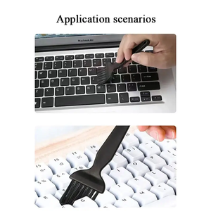 6 buah Set sikat pembersih Keyboard portabel, Multi ukuran dengan pinset Anti statis untuk komputer - Product Image 5