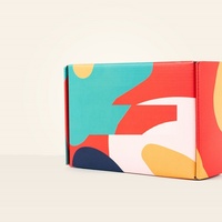 Boîte rigide en kraft réutilisable, emballage personnalisé avec logo, carton ondulé sur mesure, boîte d'expédition