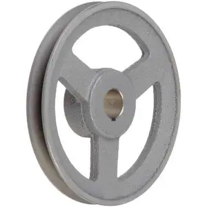 China High Quality Custom Double Cast Iron Steel Pulley Cast Cars Steel Rope Pulley