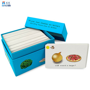 Tarjetas de Aprendizaje Personalizadas, Tarjetas Educativas Personalizadas <span class=keywords><strong>para</strong></span> Niños, Vocabulario y Estudio - Product Image 1