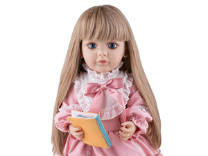 NUEVA MUJER <span class=keywords><strong>DE</strong></span> JUGUETE <span class=keywords><strong>DE</strong></span> MODA <span class=keywords><strong>DE</strong></span> 22 PULGADAS, MUJER REALISTA CON BATERÍA, PLÁSTICO ABS, CUERPO COMPLETO, MUJERES <span class=keywords><strong>DE</strong></span> JUGUETE <span class=keywords><strong>REBORN</strong></span> COMPLETAS - Product Image 2