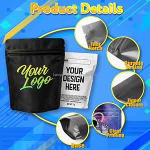 Máquina de impresión holográfica para embalaje de bolsas personalizadas <span class=keywords><strong>Cali</strong></span> Packs Baggies Bolsa troquelada 3,5G Bolsas personalizadas impresas y 3,5 Mylar - Product Image 3