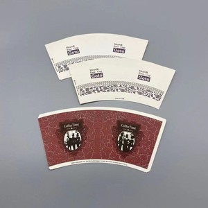 แผ่นกระดาษพิมพ์ลายสำหรับแก้วกาแฟแบบเคลือบด้านเดียว พิมพ์ลายตามสั่ง แบบม้วน - Product Image 6