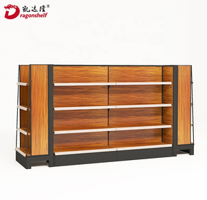 Étagère <span class=keywords><strong>de</strong></span> présentation <span class=keywords><strong>en</strong></span> métal et <span class=keywords><strong>bois</strong></span> sur mesure pour les supermarchés, pour la vente au détail <span class=keywords><strong>de</strong></span> cosmétiques, <span class=keywords><strong>de</strong></span> parfums et d'huiles essentielles, présentoir - Product Image 6