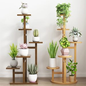 5 Tier nhà máy kim loại trong nhà đứng với hoa vuông giữ nồi phong cách hiển thị hoa cho vườn hoặc trang trí nội thất - Product Image 4