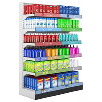 Écran publicitaire LCD étiré mural sur mesure pour présentoirs de supermarché et étagères de vente au détail