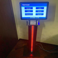 Système de gestion de file d'attente Q-matic de clinique hospitalière avec imprimante de billets de petite taille q-go