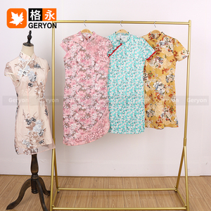 ゲリオン ヴィンテージ 卸売 プレミアム品質 中古 チャイナドレス 伝統的な中国服 レディース向け混合古着 - Product Image 4