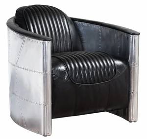 أثاث أريكة من الجلد البني العتيق المخصص من المصنع - Product Image 5