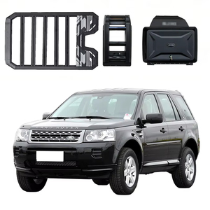 Panier <span class=keywords><strong>de</strong></span> <span class=keywords><strong>toit</strong></span> en alliage d'aluminium pour bagages, échelle latérale et boîte latérale pour Freelander 2 2007-2015 - Product Image 1
