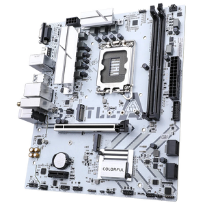 Nouvelle arrivée, carte mère de jeu BATTLE-<span class=keywords><strong>AX</strong></span> <span class=keywords><strong>B760M</strong></span>-GHA WIFI V21, 14e/13e et 12e génération, socket LGA1700, <span class=keywords><strong>DDR4</strong></span> 64 Go, M.2 et SATA, M-ATX pour ordinateur de bureau - Product Image 2