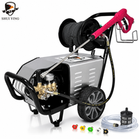 Nettoyeurs haute pression 220V 100 bars 1500 psi Débit de 13 L/min Puissance de 2,5 kW Utilisation commerciale Nouvelle laveuse multifonctionnelle