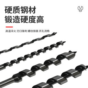 Broca hexagonal al por mayor para trabajar la madera, broca para agujeros profundos con vástago extendido para abrir agujeros en madera - Transfronterizo - Product Image 3