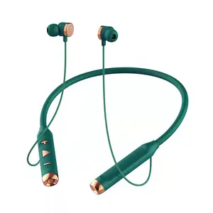 60 Stunden Woking BT5.1 Unterstützung TF Deep Bass Wireless Neckband Sport Taschenlampe Magnetischer Kopfhörer