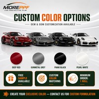 Película Protectora de Pintura TPU Color PPF, Autoadhesiva, Antiarañazos, Rollo de Vinilo para Cambio de Color de Carrocería de Automóvil, Garantía de 10 Años