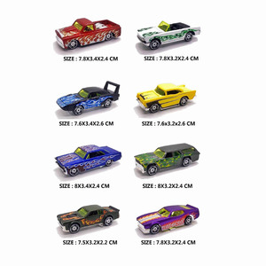 Xe mô hình kim loại mini bán chạy, bánh xe tự do, tỷ lệ 1/64, trượt được, 50 mẫu phối hợp, hợp kim, xe đua đúc, xe mini dành cho trẻ em - Product Image 3