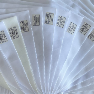 Chất Lượng Cao Tùy Chỉnh Đồng Bằng Chống Tĩnh Màu Trắng Nhuộm Thiết Kế 100 Spun <span class=keywords><strong>Polyester</strong></span> Đồng Bằng Arabic Thobe Vải Cho Nam Giới - Product Image 5