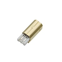 Cable de Soldadura USB B Macho de Cuerpo Corto con Conector 4P e Interfaz USB (Origen China)