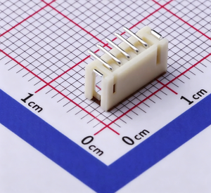 ขั้วต่อแบบ SMT SMD รุ่น <span class=keywords><strong>B5B</strong></span>-<span class=keywords><strong>ZR</strong></span>-SM4-TFT <span class=keywords><strong>ZR</strong></span> Series 5 ขา ระยะห่าง 1.5 มม. แบบแนวนอน สำหรับเชื่อมต่อสายไฟกับแผงวงจร  สำหรับยานยนต์  ระดับการป้องกัน IP66  ตัวเรือนทำจากไนลอน - Product Image 2