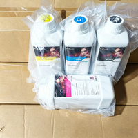 Encre de sublimation à haut taux de transfert 1000 ml pour l'impression sur tissu polyester, couleurs vibrantes, anti-colmatage, encre pour presse à chaud