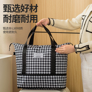 Travel Tote <b>Bag</b> Oxford Cloth <b>20L</b> Water Resistant Everyday Use Women's Handbag with Polyester Lining - Product Image 2