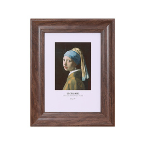 Cornice americana retrò A4 foto parete alta senso stampato UV 5 6 7 8 10 pollici <span class=keywords><strong>Puzzle</strong></span> cornice per foto - Product Image 5