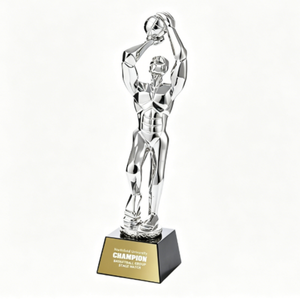 Nouveau Trophée de Basketball en Résine Personnalisé, Vente Chaude Directe Usine, Or/Argent/Bronze, Trophée de Slam Dunk pour <span class=keywords><strong>Ligue</strong></span> de Basketball - Product Image 3