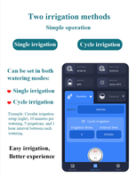 Contrôleur d'eau intelligent Tuya Zigbee avec enregistrement de l'historique de consommation d'eau, contrôle à distance par application, arrêt automatique de l'irrigation, vanne d'arrêt