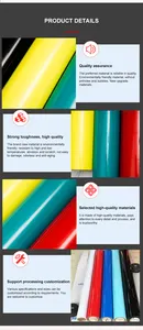 Hersteller Direkt vertrieb PVC Doppels piegel 0,8mm Farb glanz PVC-Folie Umweltschutz farbe