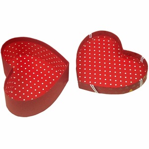 Valentine's Day <b>Heart</b> <b>Shaped</b> Gift Boxes Set with Ribbon Nested Paper Boxes for <b>Chocolate</b> Jewelry Wedding - Product Image 2