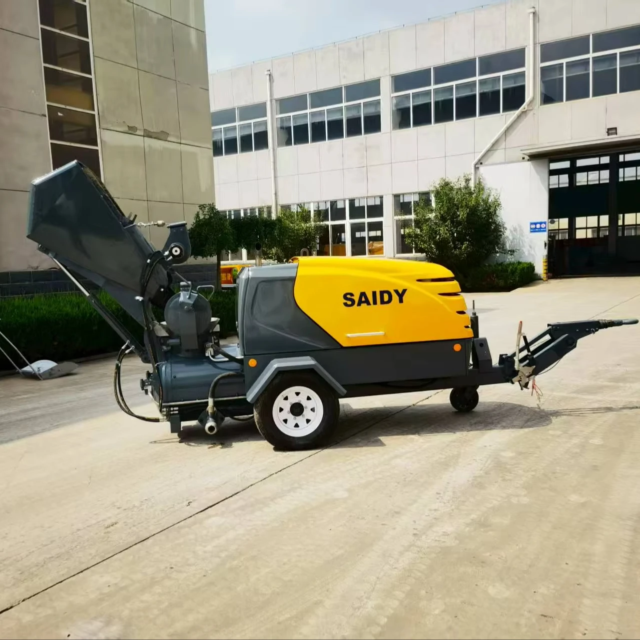SAIDY новый дизайн SEMI-DRY стяжки конвейер сжатого воздуха, стяжки, преобразователи, торкретные машины