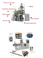 Lame d'extrusion Vis de barillet Pièces de rechange de qualité alimentaire pour machine alimentaire