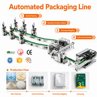 Machine d'emballage de poudre de sachet entièrement automatique à grande vitesse pour la nourriture pour l'emballage instantané de café et de poudre de coca dans des sacs en papier