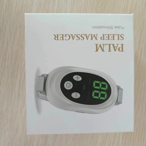 新しいデザインの携帯型睡眠補助器、2つのEMSパルスモード、LCDスクリーン、充電式、不眠症、不安解消、より良い睡眠のためのデバイス - Product Image 2