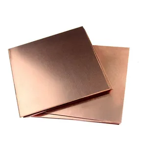 Pure Copper Sheet Cooper Sheet/plate C12200 3mm Copper Alloy Bronze Wholesale Price 99.90% Copper Alloy Plate Sheet C17500