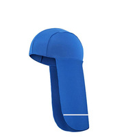 HBC Outdoor Night Riding Safety Bandas reflectantes Cola larga Transpirable Protección solar Protector de cuello Sombrilla Casco Liner Cape Cap