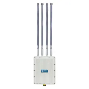 Dual Bands Outdoor CPE Base Station WiFi Signal Amplifier Wireless Bridge&Repeater Long-Range Access Point Router Support PoE
