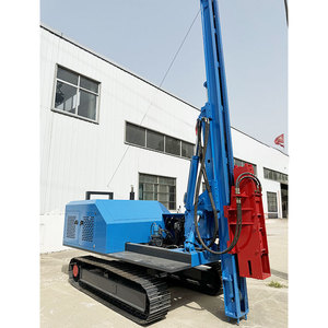 <span class=keywords><strong>Driver</strong></span> Pilin fotovoltaik Diesel kualitas tinggi <span class=keywords><strong>Crawler</strong></span> <span class=keywords><strong>Driver</strong></span> Piling surya hidrolik untuk stasiun PV daya - Product Image 2