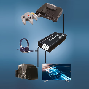 Adaptador HDM1 1080P para N64/SNES/GameCube, Convertidor de Juegos Retro Plug and Play con Interruptor 16:9/4:3, Convertidor de N64 a HDM1 - Product Image 5