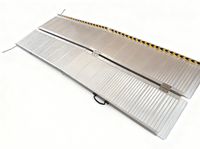 Rampe de scène en aluminium, robuste, pliable, pour scooter de mobilité, fourgonnettes, voitures, rampe pour fauteuil roulant en aluminium, économique