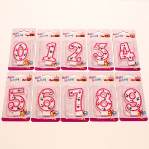 Velas de Cumpleaños con Número y Chispas para Niño y Niña, Decoración de Pastel de Cumpleaños, Vela Brillante para Pastel - Product Image 3