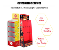 Présentoir de sol rotatif en PVC expansé, réutilisable et recyclable, pour cosmétiques et affichage Forex, idéal pour la promotion en magasin et la vente en gros en usine