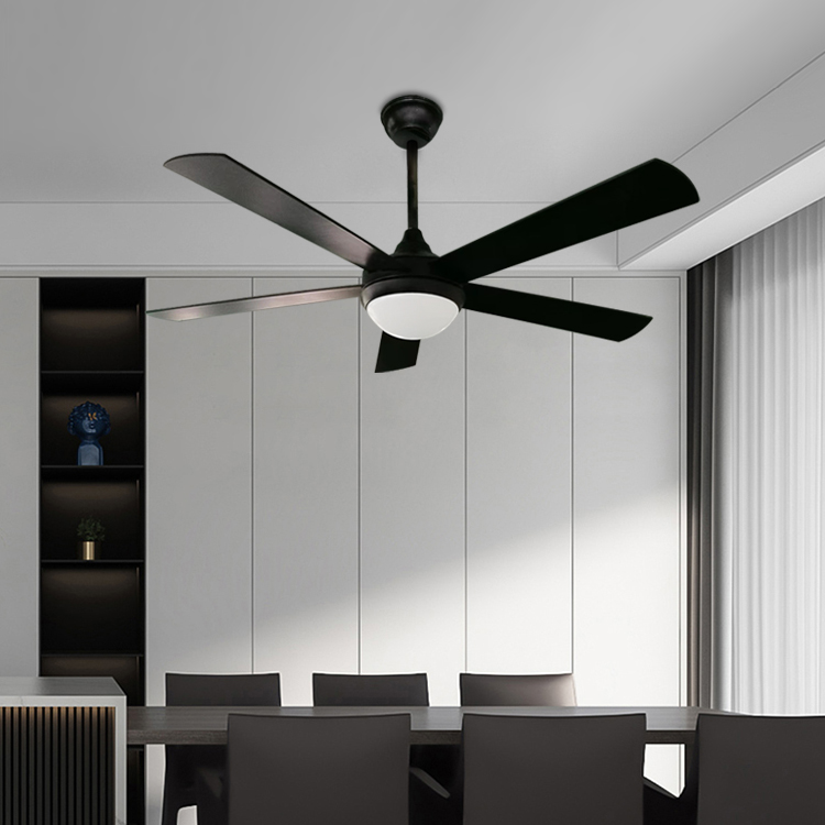 China Factory new arrival 52inch remote control ceiling fan with light indoor decorative ceiling fans