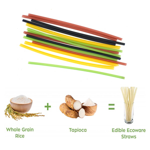 Ligne de production de vaisselle biodégradable entièrement automatisée à haute efficacité pour la production de pailles en riz - Product Image 2