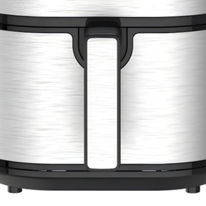 Friteuse à air électrique classique carrée en plastique de 6 L, 1800 W, sans huile, avec revêtement antiadhésif, facile à nettoyer, pour usage domestique et hôtelier, économie d'énergie - Product Image 3