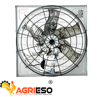 Ventilateur d'extraction pour élevage industriel de poulets, type push-pull, équipement de ventilation avec moteur Siemens