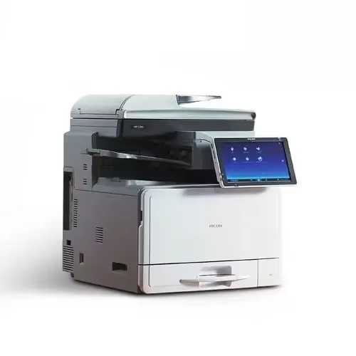 Office Printer Multifunction for Ricoh MP C306 C307 C407 Colored Laser Printer All in One A4 Paper Refurbished Copier