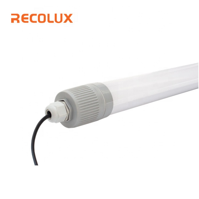 Водонепроницаемая светодиодная трубка с ПММА, 4 фута, 40 Вт, класс защиты IP65